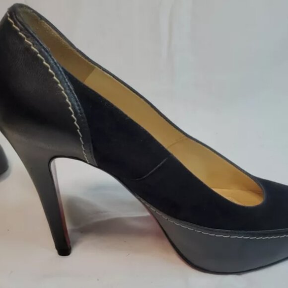 Black High Heel Pumps - Picture 3 of 10